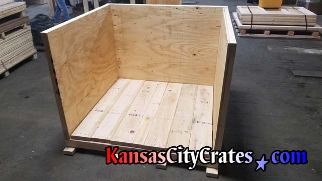 heavy duty vault crate showing generous cargo space