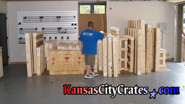 Photo of 60 crates at Mansion in Smithville MO
