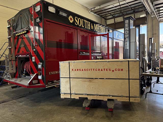 Kansas City Crate at Fire Department